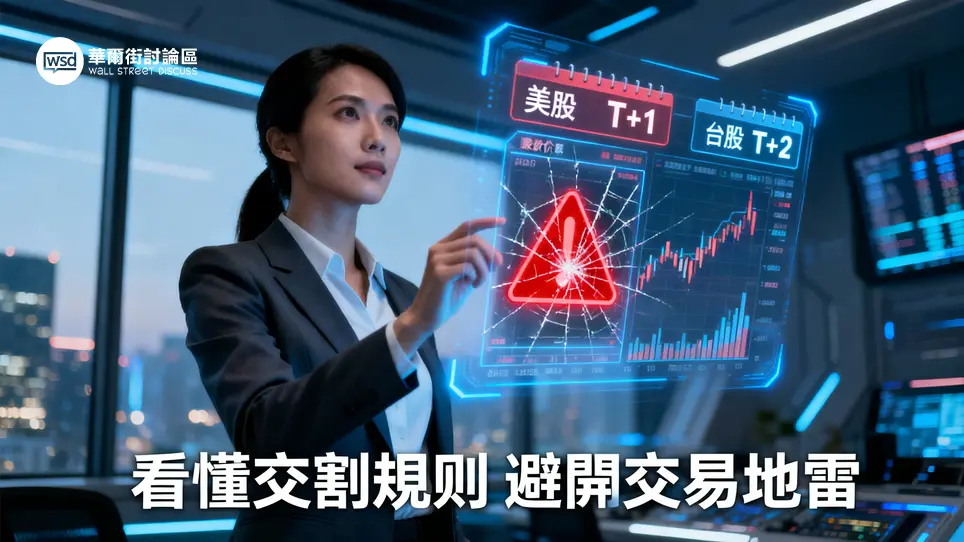 交割日是什麼？美股T+1與台股T+2規則全解析,避免違約交割地雷