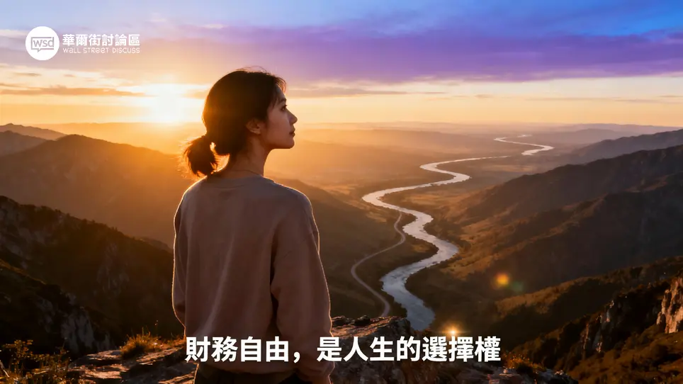財務自由的真正意義：不只是有錢,而是擁有「人生選擇權」的完整解析
