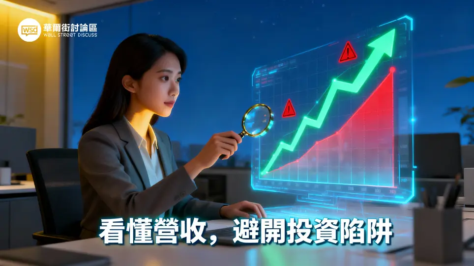 營收是什麼？3分鐘學會看懂營收成長率,避開財報陷阱的投資指南