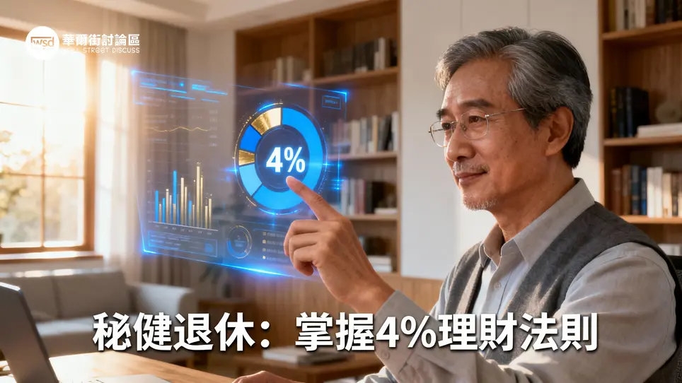 4%法則全攻略：專家教你計算退休金、配置資產,破解通膨與市場風險