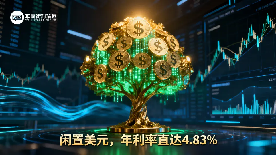 IB盈透證券利率全攻略：讓您的閒置美元活存年利率高達4.83%！