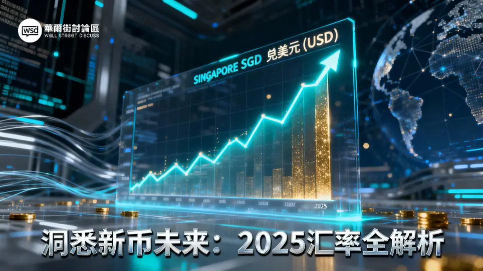 新加坡幣兌美元匯率一篇搞懂：2025最新走勢分析與最佳換匯教學